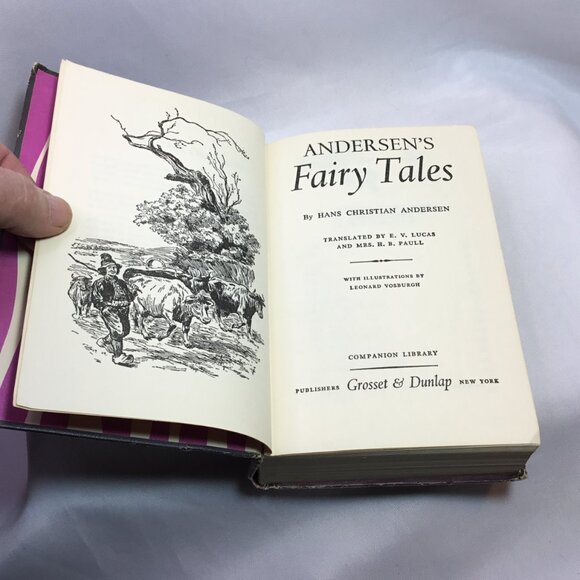 Grimms' Fairy Tales / Andersen's Fairy Tales 1963 1st Edition Companion Library - Picture 10 of 12